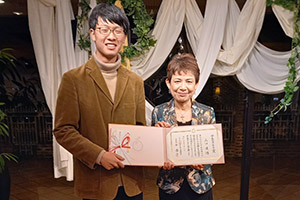 社会ボランティア賞リジョン賞の表彰