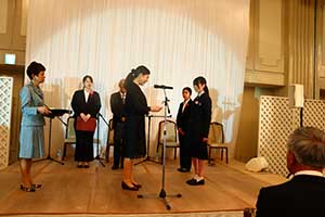 表彰の様子